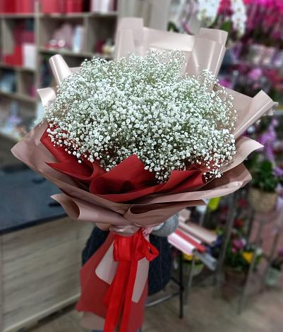 Букет цветов из: Гипсофила в Рамони