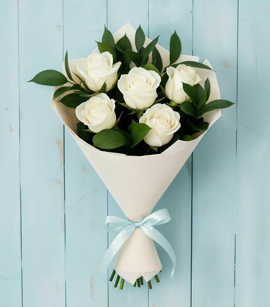 Букет цветов из: Розы в Рамони