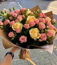 Букет цветов из:  Розы #REPLACE_PRED# Рамони