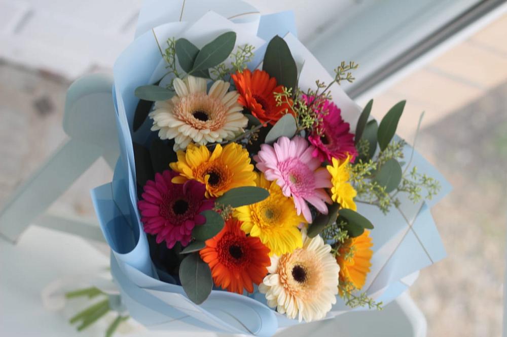 Букет цветов из: Герберы в Рамони