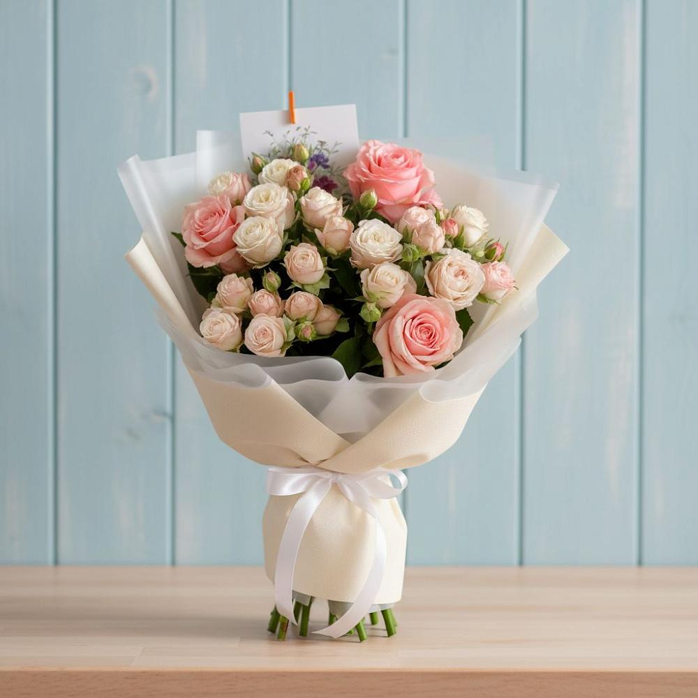 Букет цветов из: Розы в Рамони