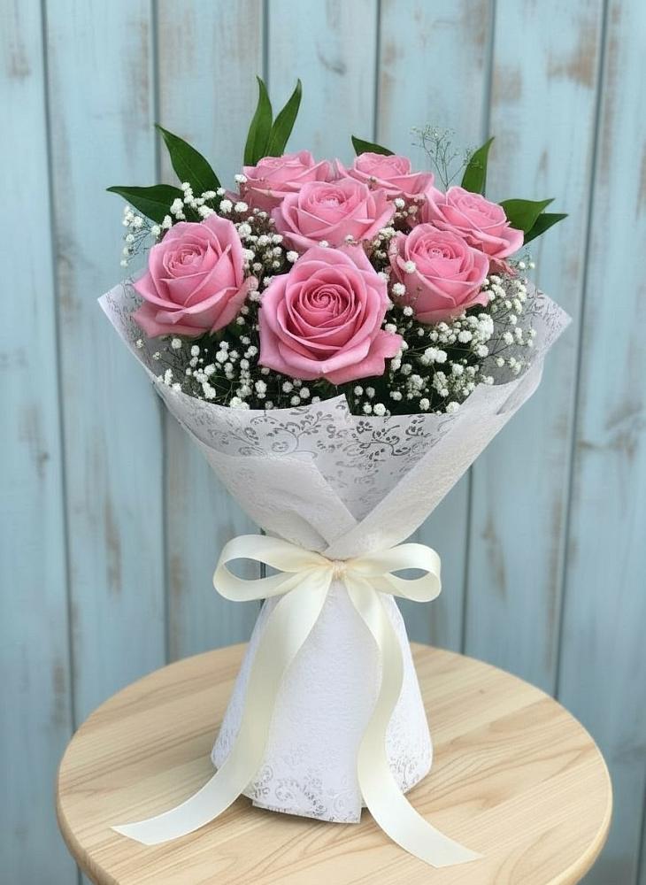 Букет цветов из: Розы в Рамони