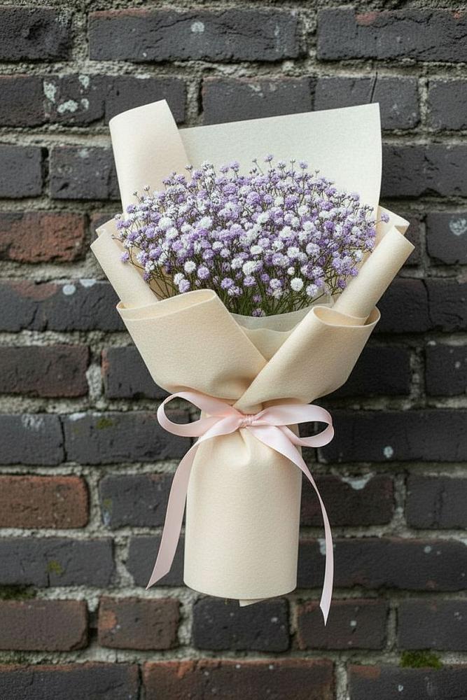 Букет цветов из: Гипсофила в Рамони