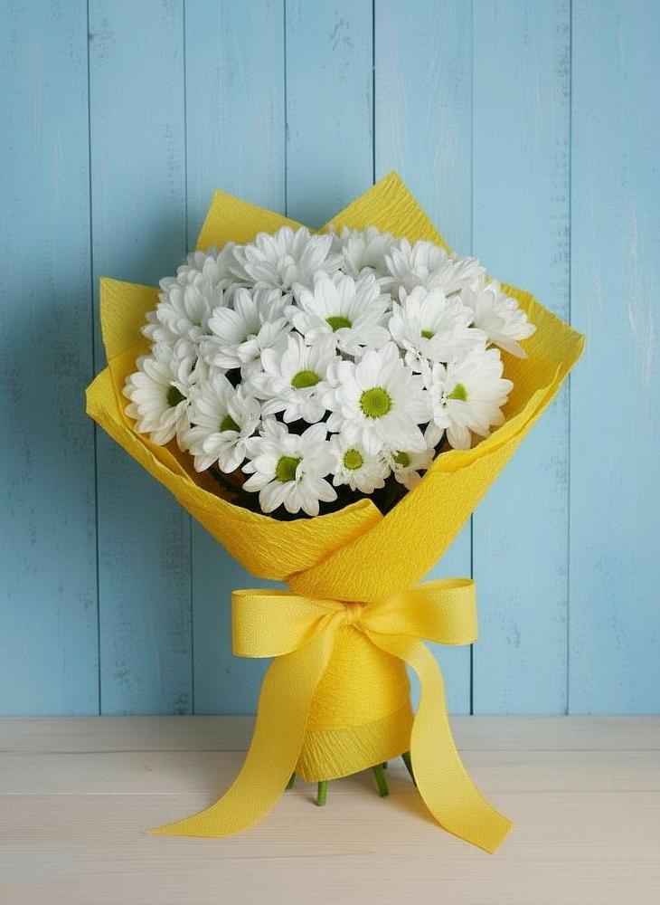 Букет цветов из: Хризантемы в Рамони