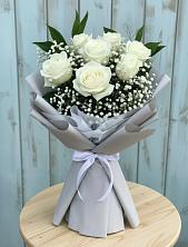 Букет цветов из:  Розы в Рамони