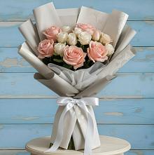Букет цветов из:  Розы #REPLACE_PRED# Рамони