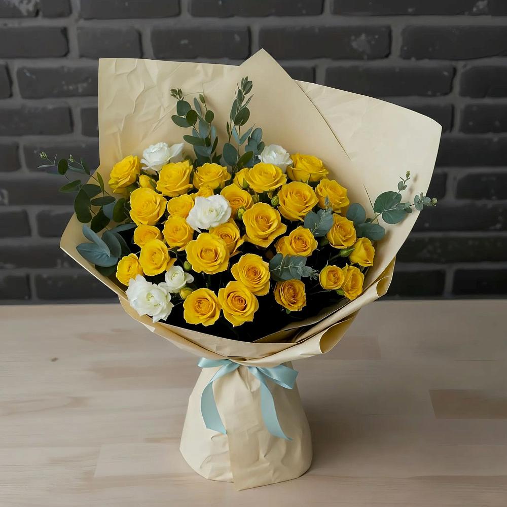 Букет цветов из: Розы в Рамони