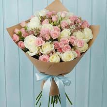 Букет цветов из:  Розы #REPLACE_PRED# Рамони